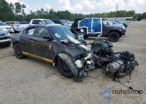 2019 Dodge Charger Police z USA, uszkodzony, nr VIN 2C3CDXKTXKH736271